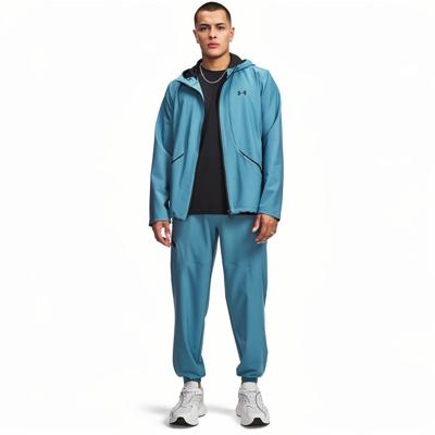 Under Armour Unstoppable Woven Trainingspak Full-Zip Blauw Zwart Under Armour Unstoppable Woven Trainingspak Full-Zip Blauw Zwart