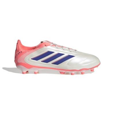 adidas Copa Pure III Elite Gras / Kunstgras Voetbalschoenen (MG) Kids Gebroken Wit Blauw Roze