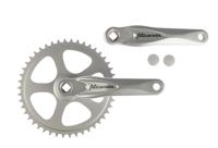 Miranda  alfa 1 crankstel 46t 3/32“, zilver