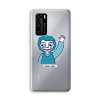Zwaai: Huawei P40 Transparant Hoesje
