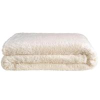 Leen Bakker - Plaid Veerle - Off White - 150x200 Cm - Polyester - Beige