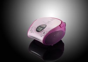 Lenco SCD-24 CD speler Roze