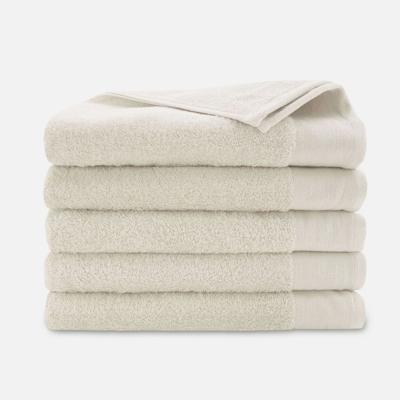 Walra Soft Cotton Handdoeken 70 x 140 cm - 550 gr/m² - Kiezel Grijs - 5 stuks