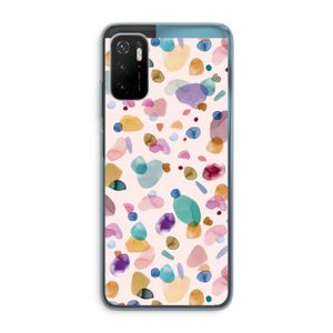 Terrazzo Memphis Pink: Xiaomi Poco M3 Pro 5G Transparant Hoesje