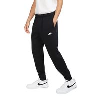 Nike Sportswear Club Fleece Joggingbroek Zwart Wit - thumbnail