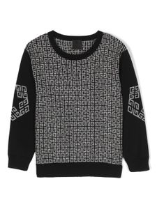 Givenchy Kids 4G crewneck jumper - Noir