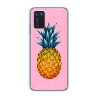 Grote ananas: Samsung Galaxy A03s Transparant Hoesje