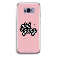 Girl Gang: Samsung Galaxy S8 Plus Transparant Hoesje - thumbnail