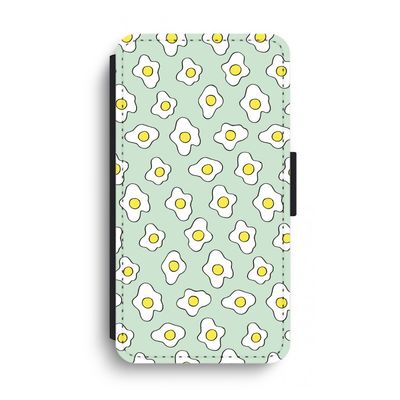 Spiegeleitjes: iPhone XS Max Flip Hoesje