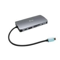 i-tec Metal USB-C Travel Nano Dock HDMI/VGA with LAN + Power Delivery 100 W