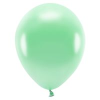 200x Mintgroene ballonnen 26 cm eco/biologisch afbreekbaar - thumbnail