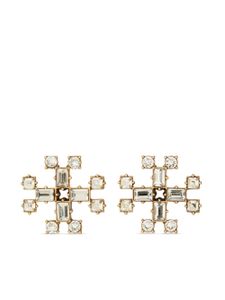 Tory Burch puces d'oreilles serties de cristaux