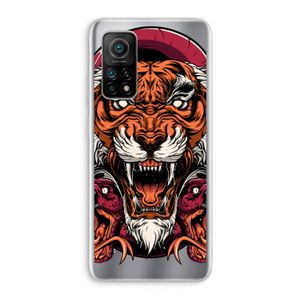 Tiger and Rattlesnakes: Xiaomi Mi 10T 5G Transparant Hoesje