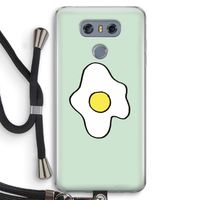 Spiegelei: LG G6 Transparant Hoesje met koord