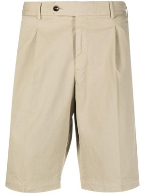 PT Torino short à boutonnière décalée - Tons neutres