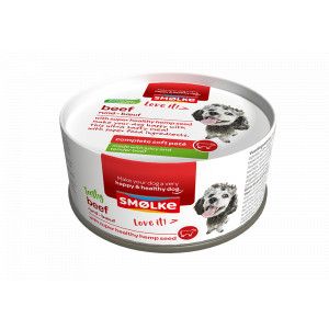 Smølke Soft Paté rund hondenvoer 2 x (24 x 125 g)