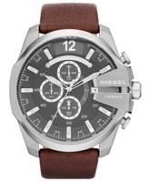 Diesel Mega Chief chronograaf grijze wijzerplaat Heren horloge DZ4290 Diesel Mega Chief chronograaf grijze wijzerplaat Heren horloge DZ4290