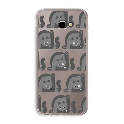 Cats: Samsung Galaxy J4 Plus Transparant Hoesje