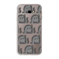 Cats: Samsung Galaxy J4 Plus Transparant Hoesje