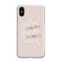 Right Place: iPhone XS Max Volledig Geprint Hoesje