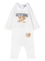 Moschino Kids survêtement à imprimé Toy-Bear - Tons neutres