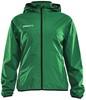 Craft 1905996 Jacket Rain W - Team Green - XS