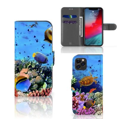 Apple iPhone 11 Pro | Telefoonhoesje | Met pasjeshouder | Vissen