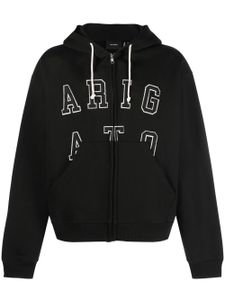 Axel Arigato hoodie à patch logo - Noir