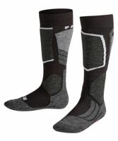 Falke SK2 Intermediate Skisok Kinderen Black-Mix 35-38