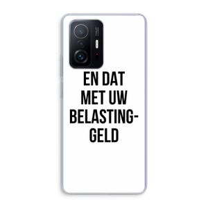 Belastinggeld: Xiaomi 11T Pro Transparant Hoesje