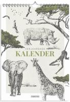 Verjaardagskalender Safari A4