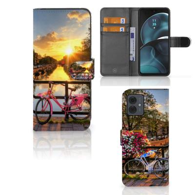 Motorola Moto G14 | Flip Cover | Amsterdamse Grachten