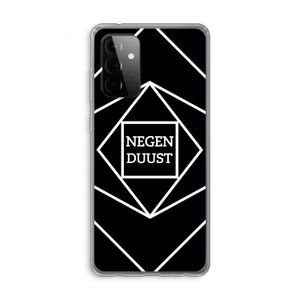 Negenduust geometrisch: Samsung Galaxy A72 Transparant Hoesje