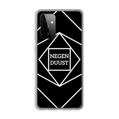 Negenduust geometrisch: Samsung Galaxy A72 Transparant Hoesje
