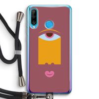 Mono V: Huawei P30 Lite Transparant Hoesje met koord