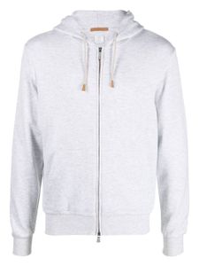 Eleventy hoodie à fermeture zippée - Gris