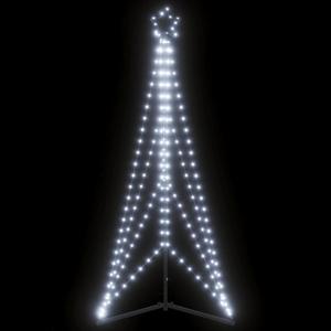 VidaXL Led-kerstboom 363 leds koud wit 182 cm