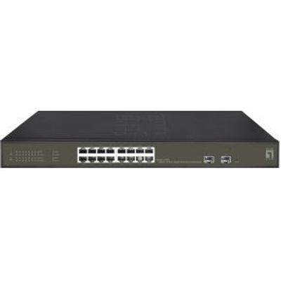 LevelOne GES-2118P netwerk-switch Managed L2 Gigabit Ethernet (10/100/1000) Power over Ethernet (PoE
