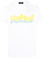 DSQUARED2 t-shirt à imprimé graphique - Blanc