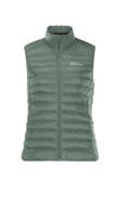 Jack wolfskin Pack & Go Dames Bodywarmer Picnic Green XL