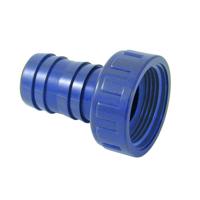 PVC Slangtule binnendraad met wartel 1 1/2 inch x 40 mm