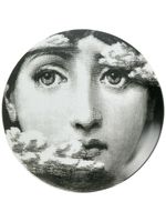 Fornasetti assiette imprimée - Blanc