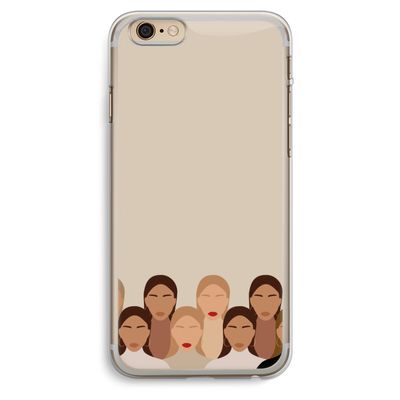 Girls girls girls: iPhone 6 Plus / 6S Plus Transparant Hoesje