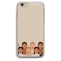 Girls girls girls: iPhone 6 Plus / 6S Plus Transparant Hoesje