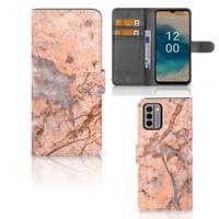 Nokia G22 | Bookcase | Marmer Oranje