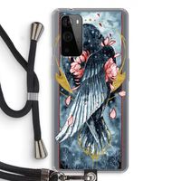 Golden Raven: OnePlus 9 Pro Transparant Hoesje met koord