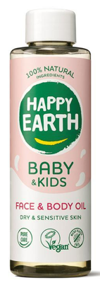 Happy Earth 100% Natural Baby & Kids Face & Body Oil
