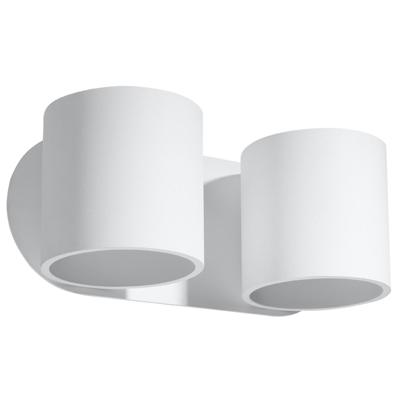 Wandlamp ORBIS 2 wit