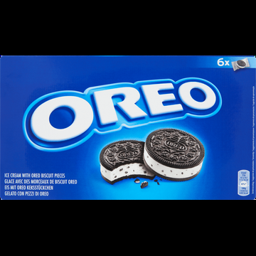 Oreo Mini Ice Cream with Oreo Cookie Pieces 6 x 204 g bij Jumbo