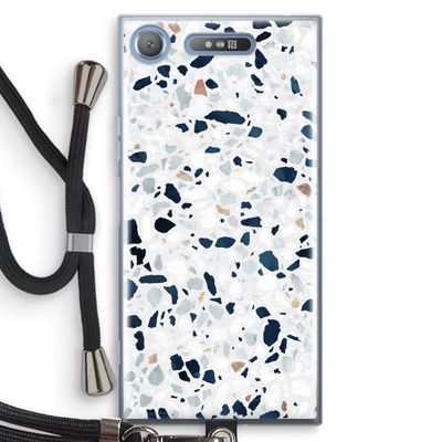 Terrazzo N°1: Sony Xperia XZ1 Transparant Hoesje met koord